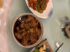 韭菜炒小河虾-烧肉馆(古北水镇景区店)