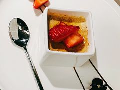 龙井焦糖炖奶-木守西溪溪隐餐厅