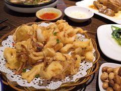 椒盐鱿鱼圈-大洋家·精品潮汕菜·生腌砂锅粥(天河东路店)