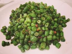 榄菜肉碎四季豆-乾隆美食·本帮菜(黄河路店)