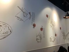 墙面-梦花街馄饨店(中华苑店)