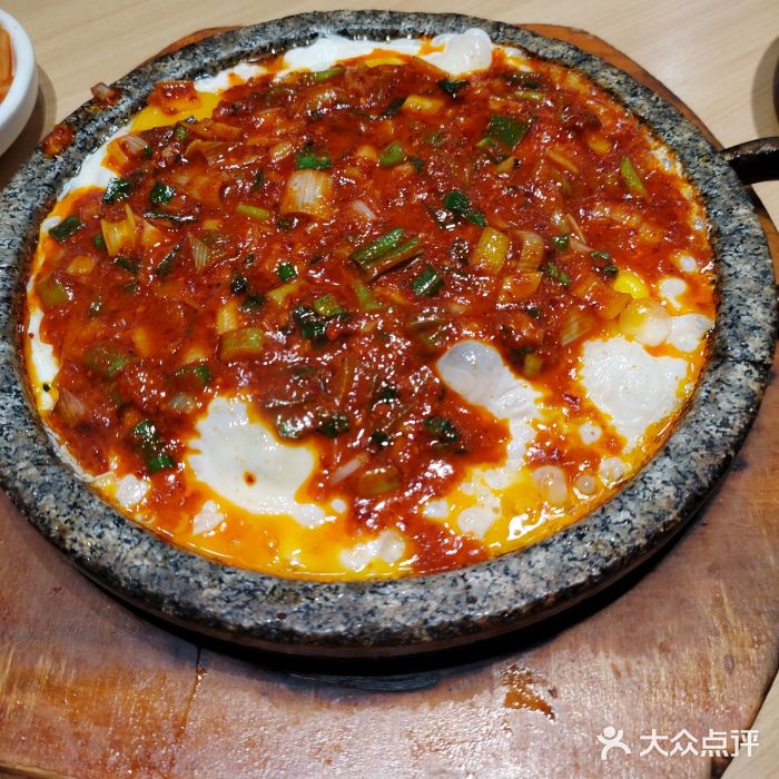 尹大叔拌饭(阿城店)石板鸡蛋图片