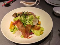西班牙火腿蔬菜苗沙拉-海立阁海鲜江浙菜(漕河泾印象城店)