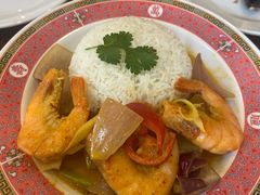 招牌古法秘制咖喱皇虾配饭-曼谷食堂·泰国家庭料理(丹桂路店)