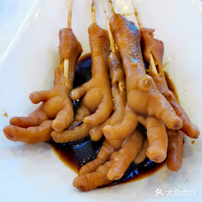 潮喜竹溪荔湖酒家(荔枝湾店)豉油皇鸡爪图片