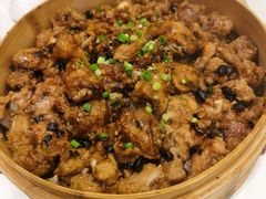广味排骨蒸翅中-谷语中餐厅