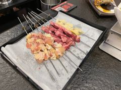 -長壹旋转烤吧 农家鸡火锅