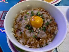 手剁咸蛋瑶柱蒸肉拼饭-憶廟街 X 沙角邨(太古城店)
