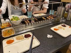 -長壹旋转烤吧 农家鸡火锅