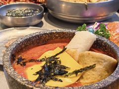 -明洞阿姨·韩式酱蟹烤肉·创意料理(三元桥店)