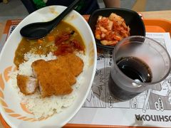 咖喱黄金猪排饭-吉野家(上海美罗城店)