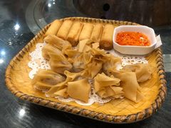 炸牛奶拼炸云吞-阿多私房菜(顺德店)