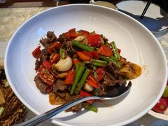 小炒鲁西南黄牛肉-明湖楼·经典鲁菜山东海鲜(大明湖店)