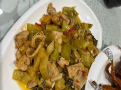 咸菜炒猪肚尖-熠盛粤味·顺德桑拿鸡(永康路店)