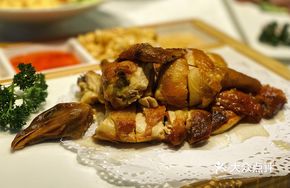 Juicy Crispy Fruit Garden Chicken