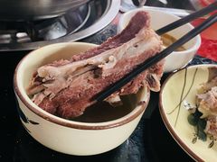 羊蝎子骨-老石黑山羊毛驴肉火锅(金凯广场店)