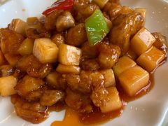 菠萝古老肉-怡园饭店-餐厅(四望亭店)