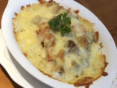 咖喱牛肉焗饭-秀儿家の小确幸花园西餐厅