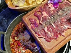 -热火朝天鲜切牛肉火锅(南强街巷店)