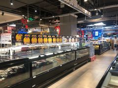 自助取餐区-盒马鲜生(红莲店)