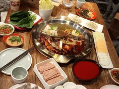 番茄鸳鸯锅-宽窄巷子鲜牛火锅(北京首店)
