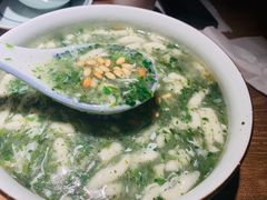 松籽荠菜鱼米羮-周家二小姐的菜·扬州菜·香炒蟹·狮子头(江都金鹰店)