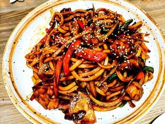 椒麻鸡肉乌冬面-魏客咖啡(中铁中心店)