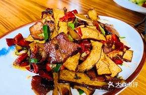 Firewood Tofu with Preserved Pork