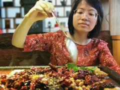 -探鱼·鲜青椒爽麻烤鱼(东城万达广场店)