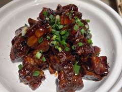 蒜香蜜汁排骨-绿茶餐厅(西单老佛爷店)