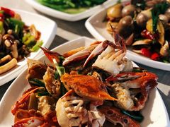 姜葱炒兰花蟹-达叔香味海鲜(海棠68环球美食街店)