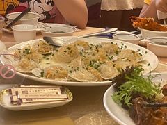 蒜蓉粉丝蒸扇贝-鹏城人家海鲜酒家·23年老字号(较场尾店)