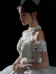 点击看大图 -艾拉·女王婚纱礼服馆
