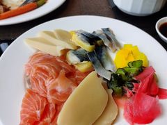 -大中华希尔顿酒店-念自助餐·海南美食·三文鱼