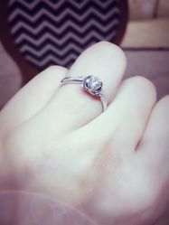 -钻石小鸟钻戒婚戒定制(石路店)