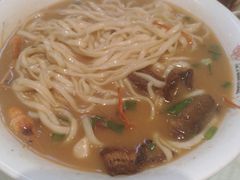 虾爆鳝片-何记面馆(龙泉山店)