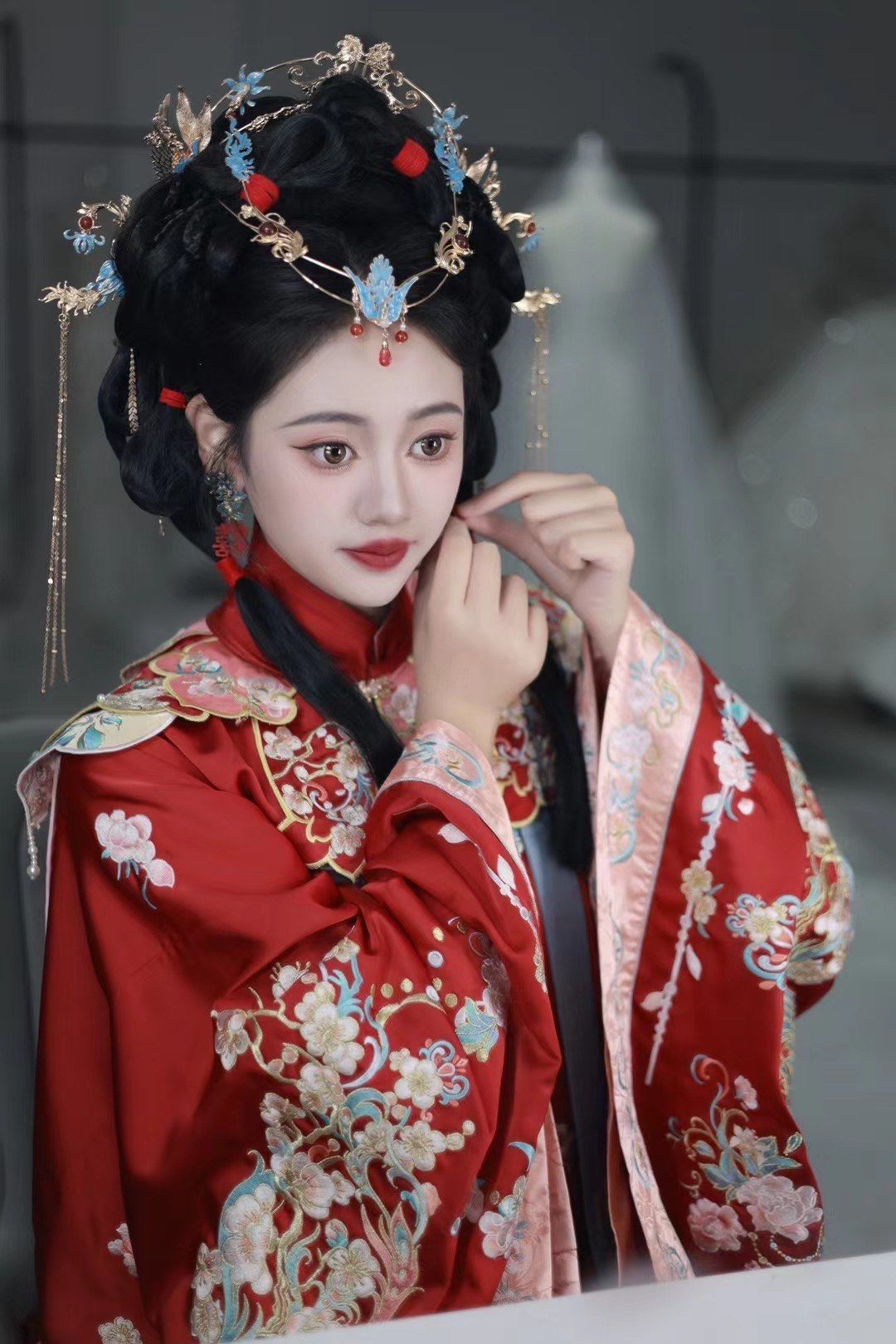 古风新娘造型记