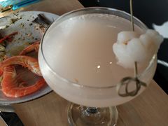 Lychee rose martini-悉尼塔旋转餐厅
