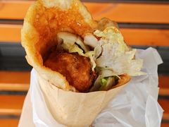 -小红车炸蛋葱油饼
