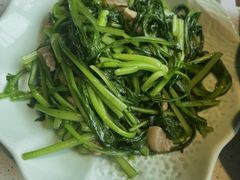油渣炒菜心-秋色客家菜(流塘店)
