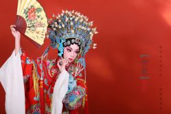 -后宫·古装汉服京剧儿童亲子全家福摄影