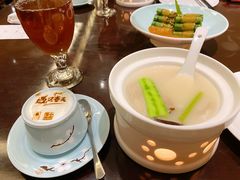 浓汤丝瓜煮野生菌-俏江南(东方广场店)