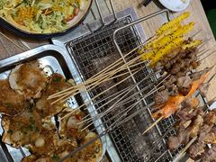 -胖姐活羊烧烤家乡菜(刘家桥店)