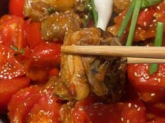 -贵州辣子鸡番茄鸡