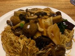 羅漢齋炒麵-翠华餐厅