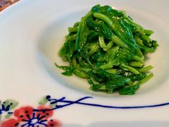 清炒豌豆尖-晟永興烤鸭店(五道口店)