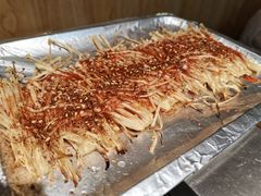 烤金针菇-刘记大块烤羊腿餐吧(北沙滩店)