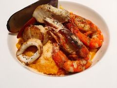 藏紅花海鮮義大利烩飯-JANS意式简餐厅·惠灵顿牛排