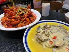 蒜香花甲-周姑娘不等味·牛羊肉火锅·螃蟹罗氏虾·烤鱼烤串(高邮店)