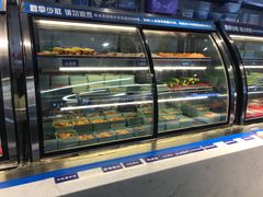 面包甜点陈列柜-蚝英雄鲜蚝自助专门店(长楹天街直营店)